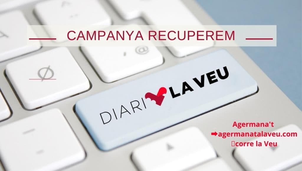 Encetem la campanya #RecuperemDiariLaVeu amb la participació d'artistes com Xavi Castillo, Andreu Valor i la Maria
