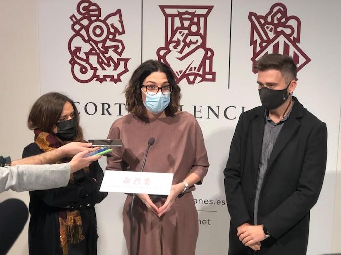 Aitana Mas, Mònica Àlvaro i Fran Ferri