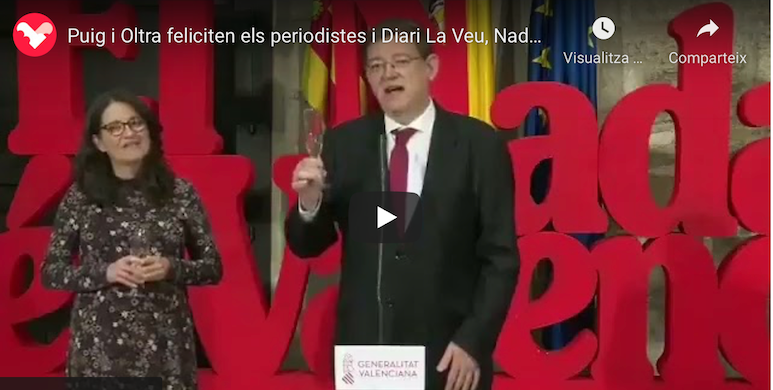 La Generalitat no s'ha agermanat a La Veu ni ha aportat 300.000 euros