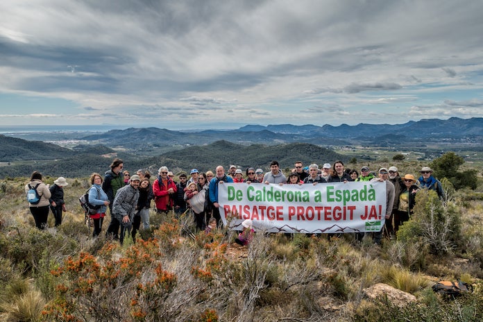 AE-Agró torna a exigir que es declare paisatge protegit les muntanyes de la Calderona a l'Espadà