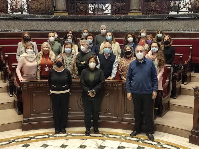 Acte de cloenda de la campanya de Voluntariat pel valencià a l'Ajuntament del Cap i casal