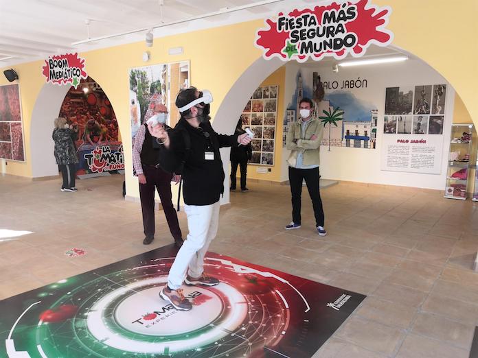 El Museu de la Tomatina de Bunyol incorpora la realitat virtual