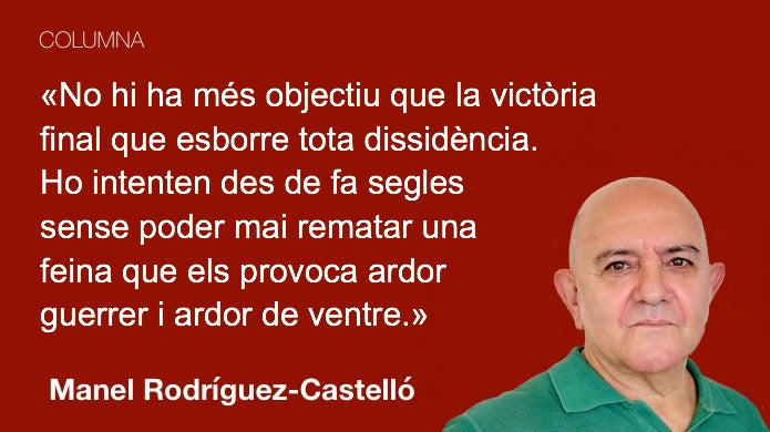 Amb serenitat, amb fermesa