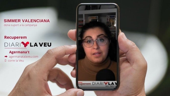 NLV agraeix el suport de Simmer Valenciana a la campanya #RecuperemDiariLaVeu