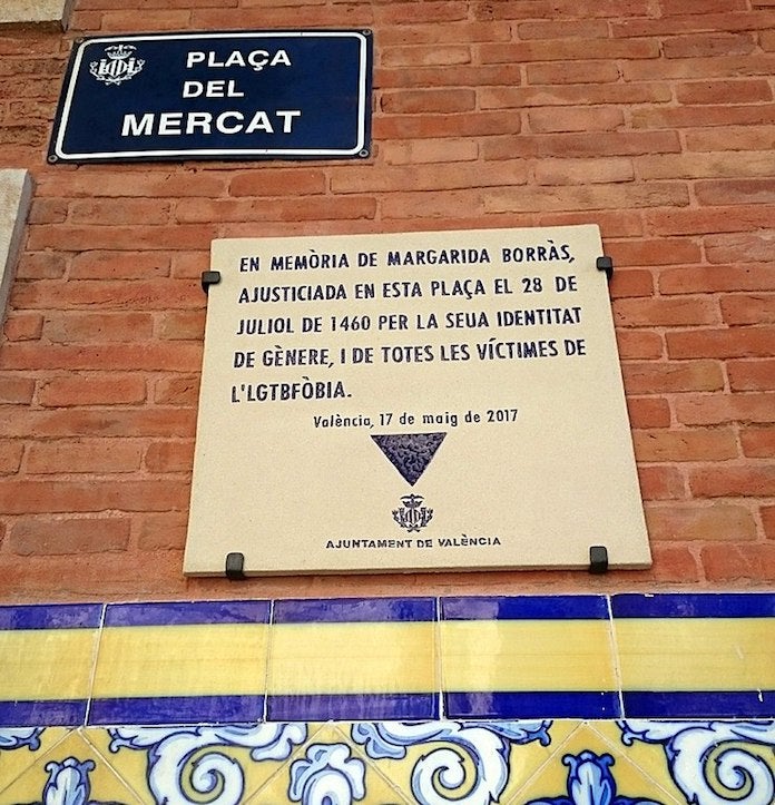 La ruta de la memòria trans a València recorre 10 llocs emblemàtics relacionats amb la diversitat sexual i de gènere