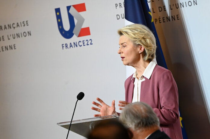La presidenta de la Comissió Europea, Ursula Von der Leyen | CE