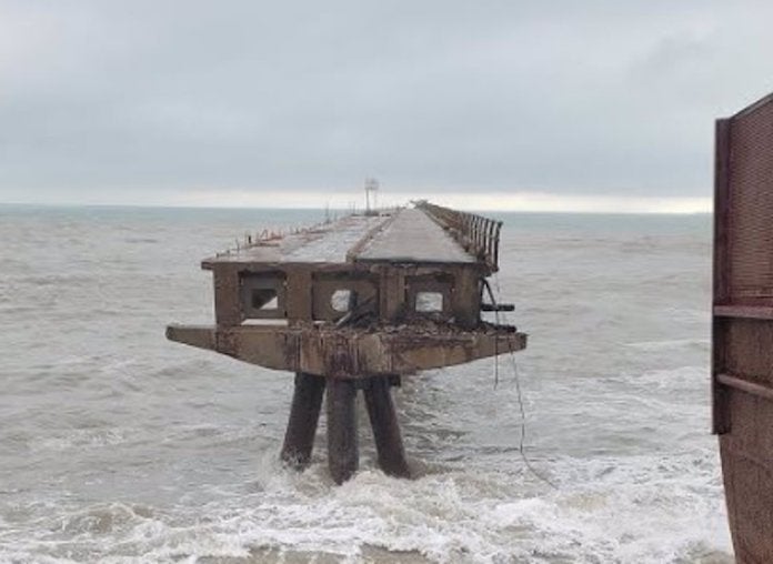 El pantalà del port de Sagunt | Ajuntament de Sagunt