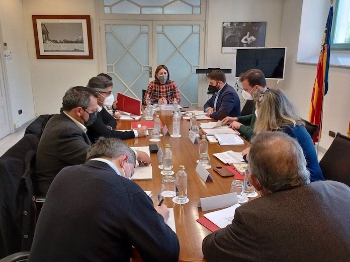 La consellera de Participació, Transparència, Cooperació i Qualitat Democràtica, Rosa Pérez Garijo, presideix la primera sessió del Comité Organitzador | GVA