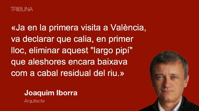 Bofill i el «largo pipí» del Túria