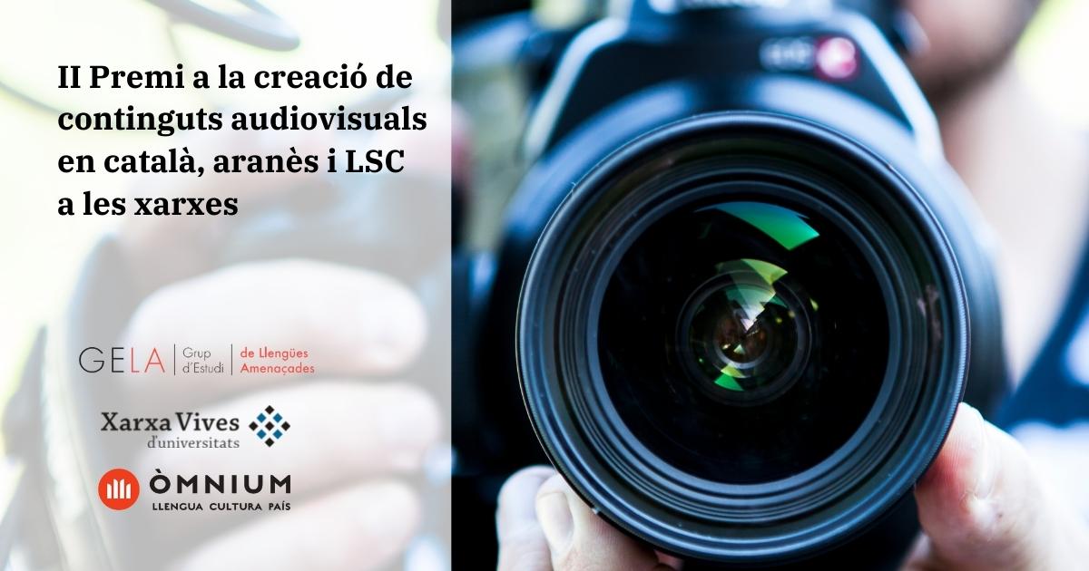 Convoquen el II Premi a la creació de continguts en català, aranés i LSC a les xarxes