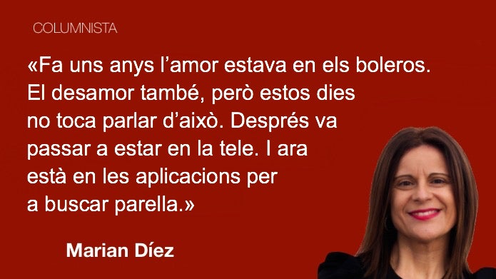 L’amor ja no està en l’aire