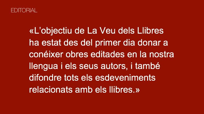 Segon aniversari de La Veu dels Llibres
