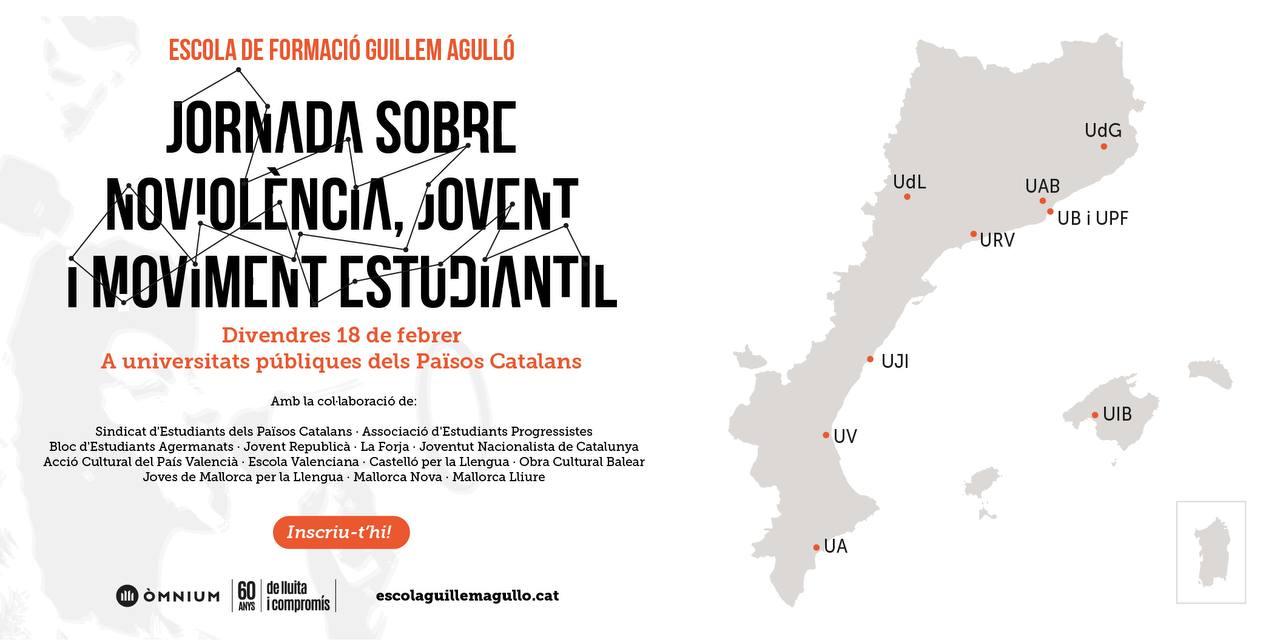La UJI i la UV acolliran jornades de l’Escola Guillem Agulló