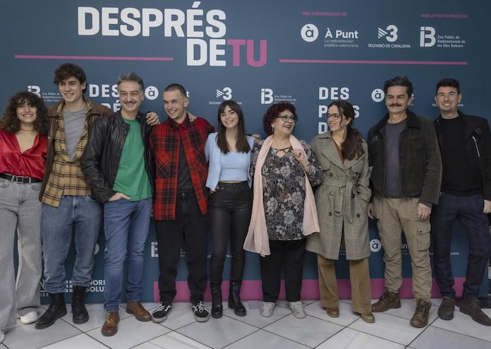 À Punt, TV3 i IB3 estrenen diumenge «Després de tu», una sèrie nascuda i rodada a València