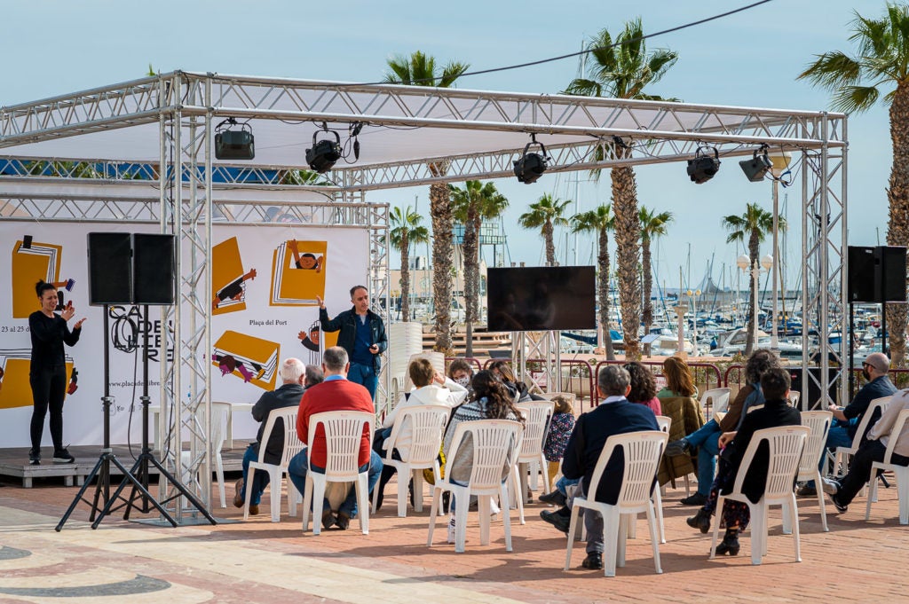 Edició del 2021 de la Plaça del Llibre d'Alacant