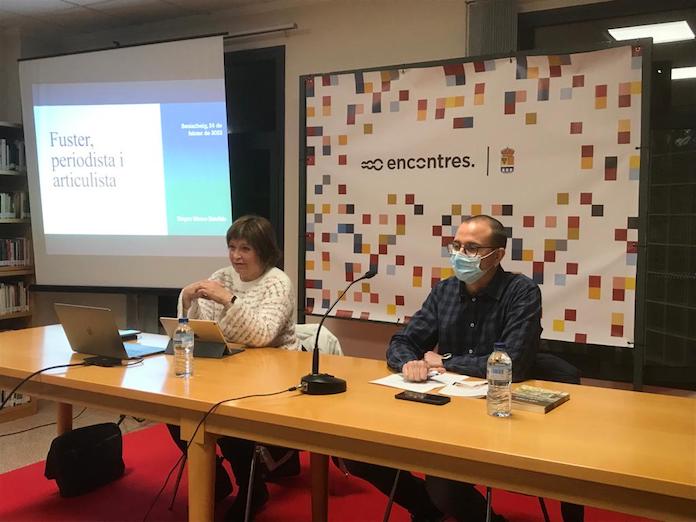 La faceta periodística de Fuster, analitzada per Empar Marco als Encontres a Beniarbeig