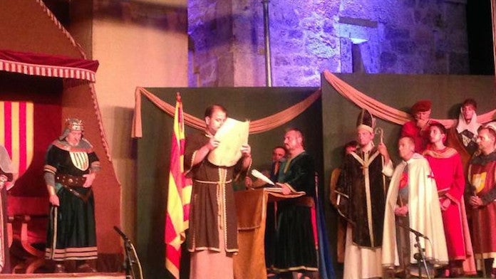 Tal dia com hui del 1244 es va signar el Tractat d’Almisrà