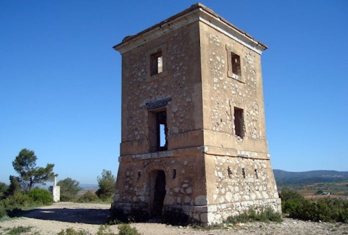 La torre de telegrafia òptica de la Talaia, a Requena 