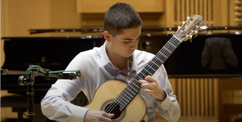 Ausiàs Parejo durant el concurs