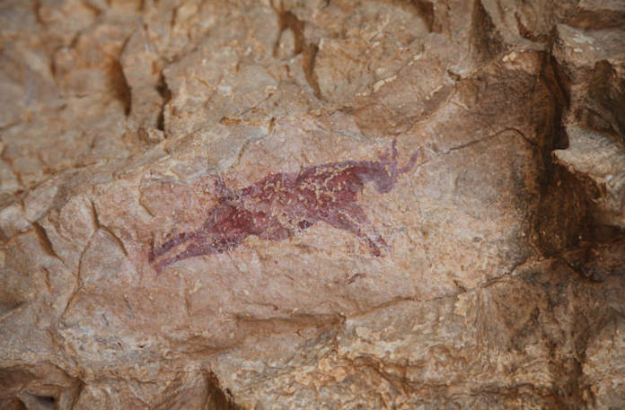 Les pintures rupestres de la Cova Remígia, a Ares del Maestrat 