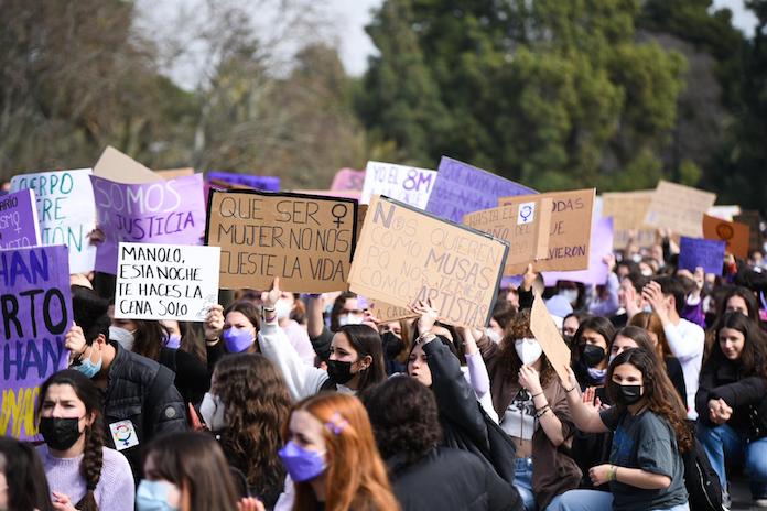 Manifestació feminista estudiantil del 8M | Jorge Gil | EP