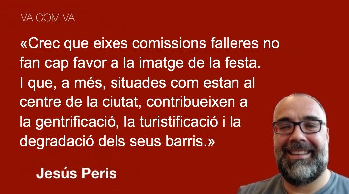 Sobre falles, xurreries i ús de l’espai públic