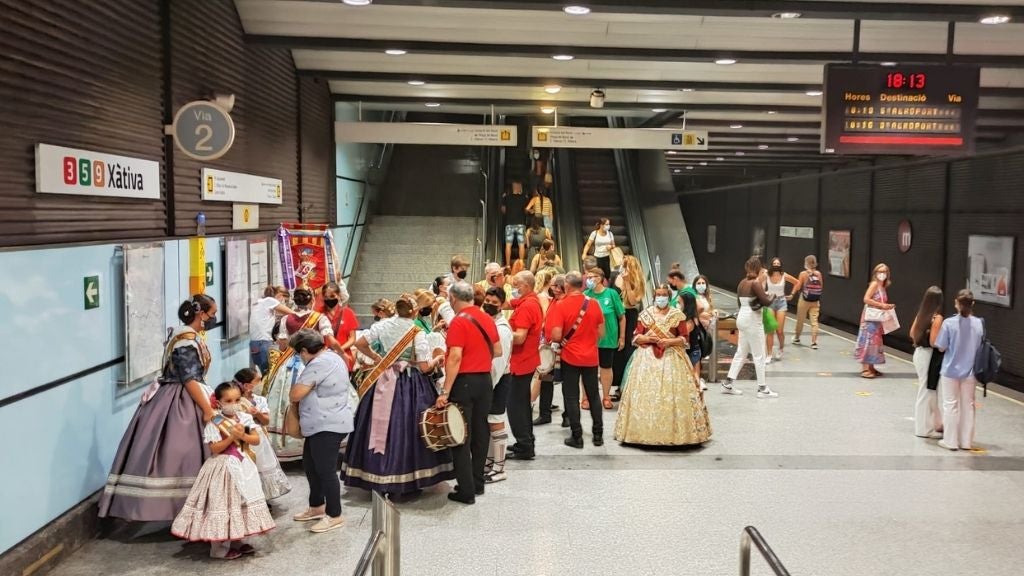 La Generalitat ofereix servei 24 hores de metre i tramvia del 15 al 20 de març per les Falles