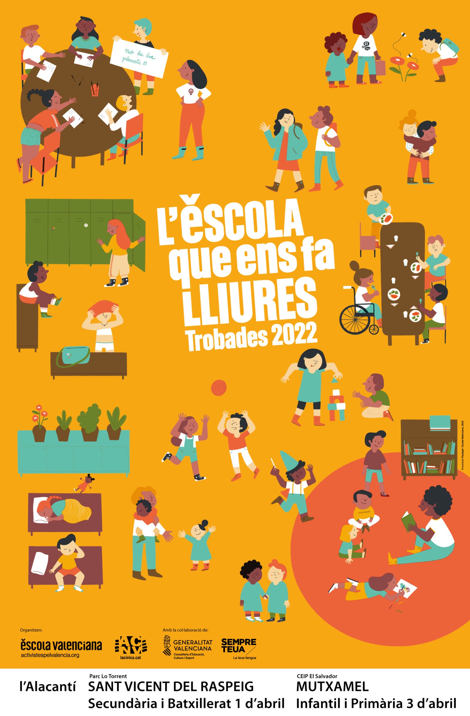 Tornen les Trobades d’Escola Valenciana a l’Alacantí