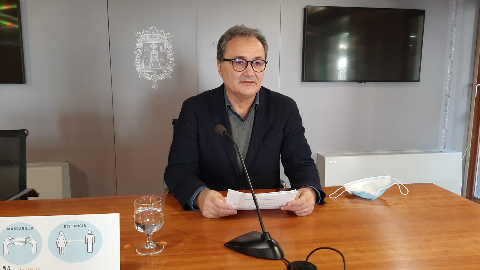 Francesc Sanguino, portaveu del PSPV a l'Ajuntament d'Alacant