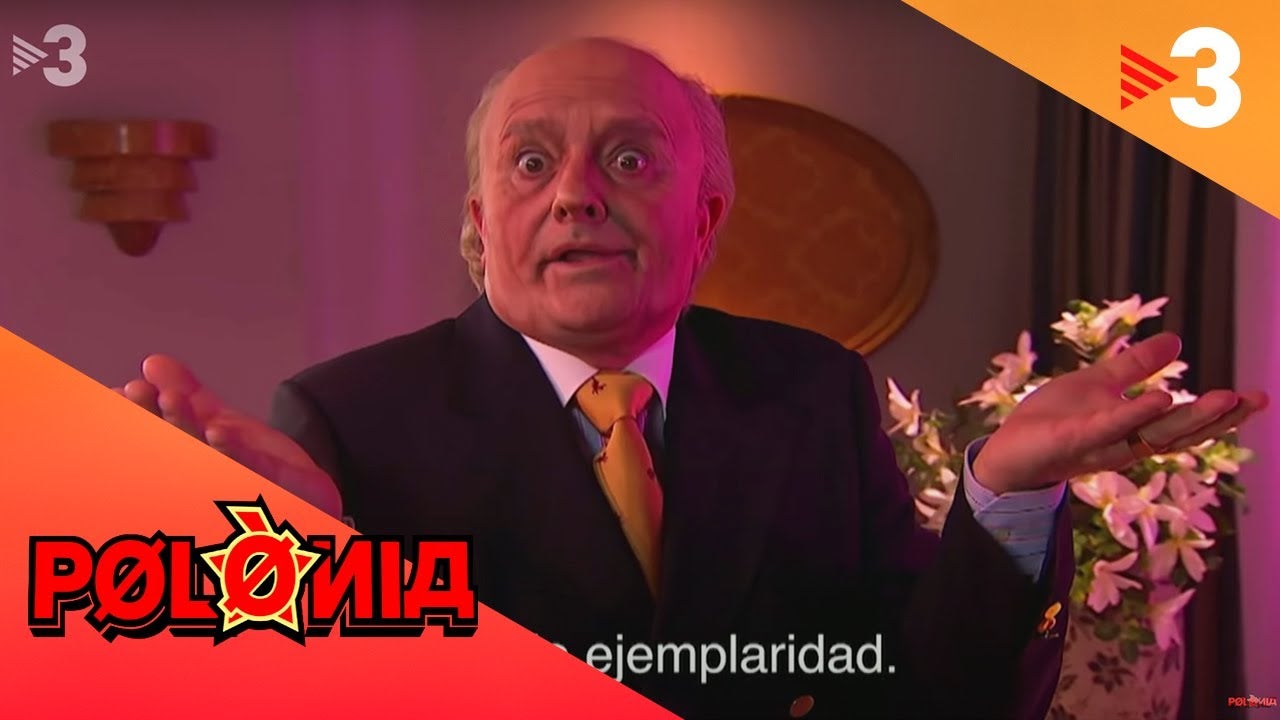 «A mí no me pondrán ante la ley porque yo soy Borbón y era el rey»: El gag del Polònia sobre el rei emèrit