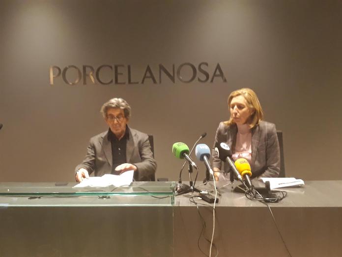 María José Soriano i Héctor Colonques en roda de premsa | EP