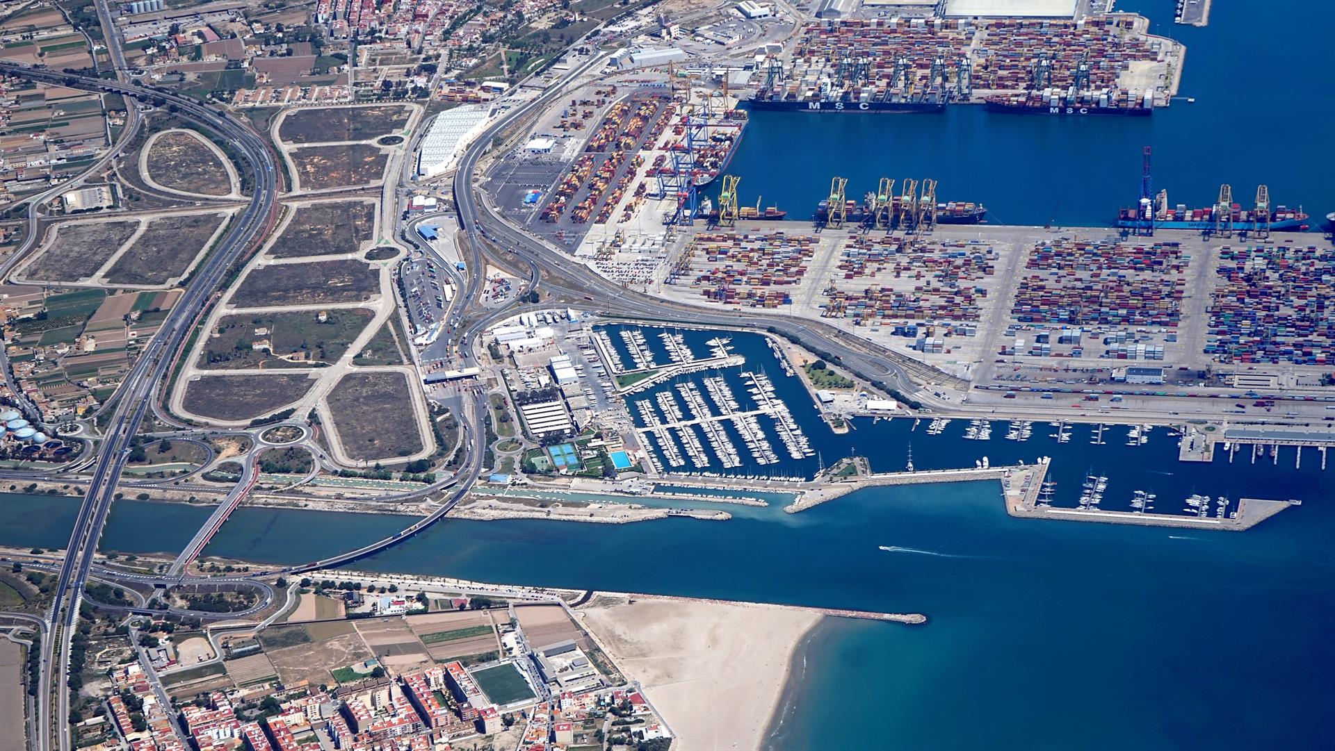 ZAL junt al Port de València