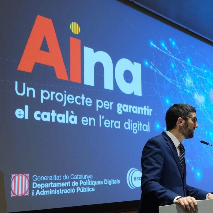 Arriba a València AINA, un projecte per fer possible que la tecnologia «entenga i parle el català»