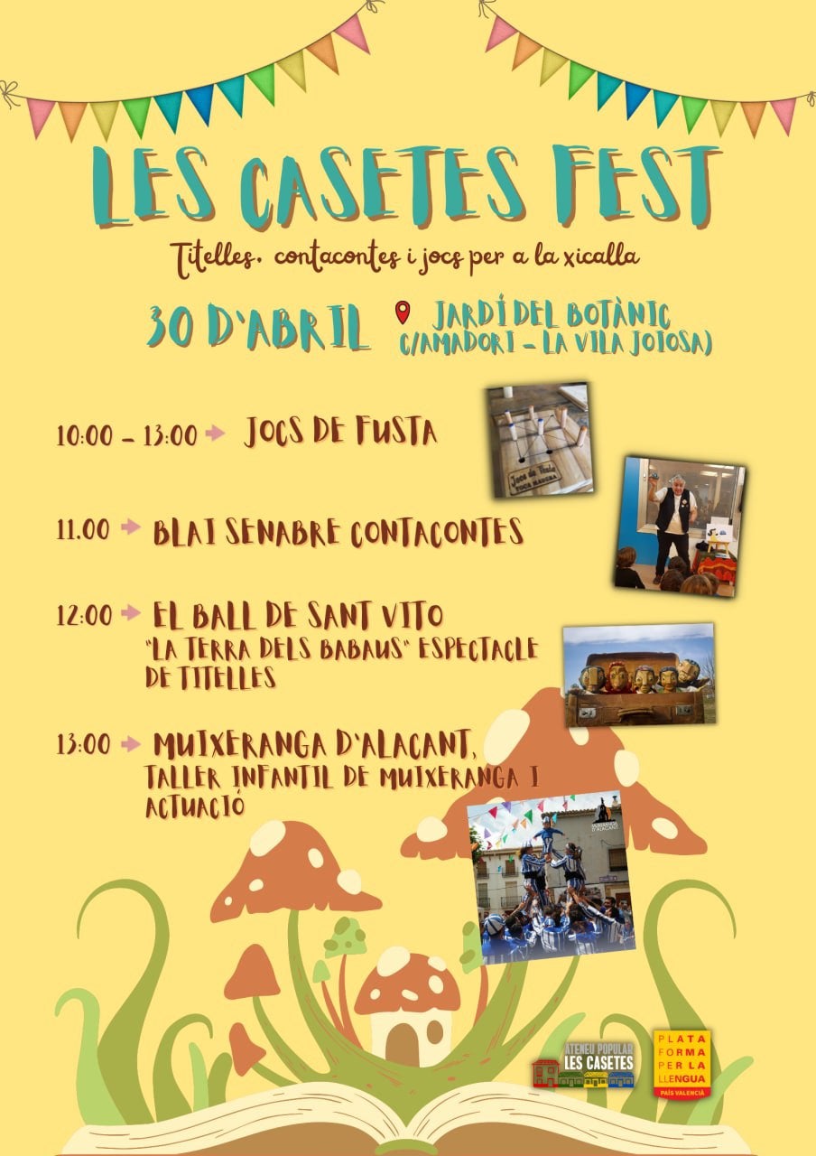 La Vila Joiosa acull Les Casetes Fest
