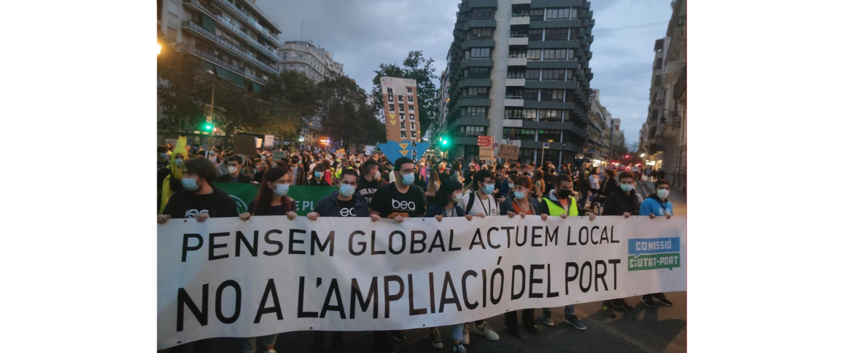 Ciutat-Port demana a l’Audiència Nacional que se suspenga l’ampliació del port de València
