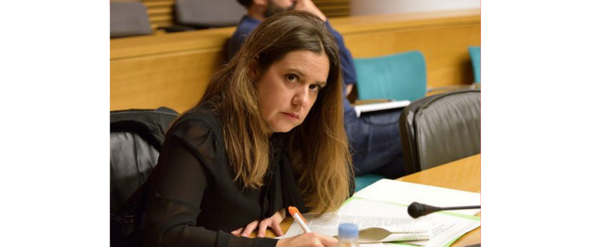 La portaveu adjunta de Compromís a les Corts, Mònica Álvaro