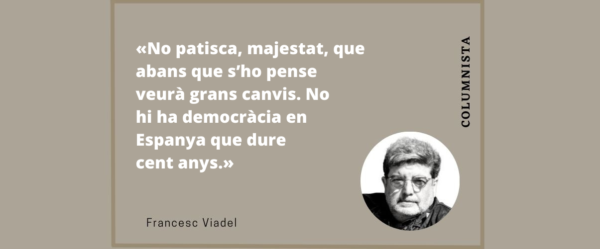 Carta d’un idiota al rei (de)mèrit 