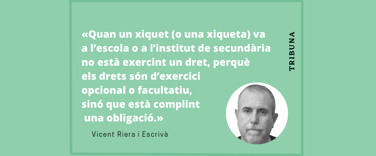 ¿És l’educació obligatòria realment un dret?