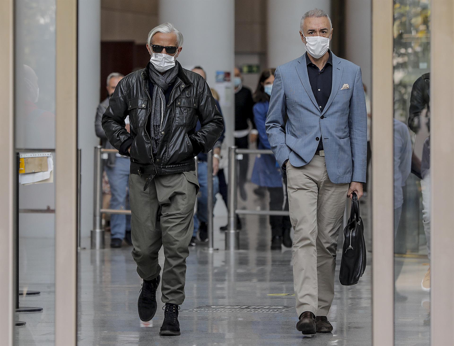 L'acusat Marcos Benavent, a l'esquerra