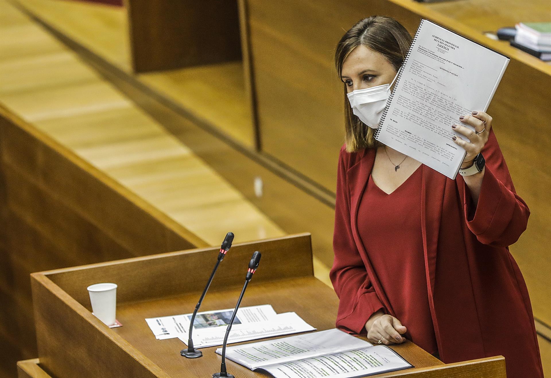 La síndica del PP a les Corts, María José Catalá