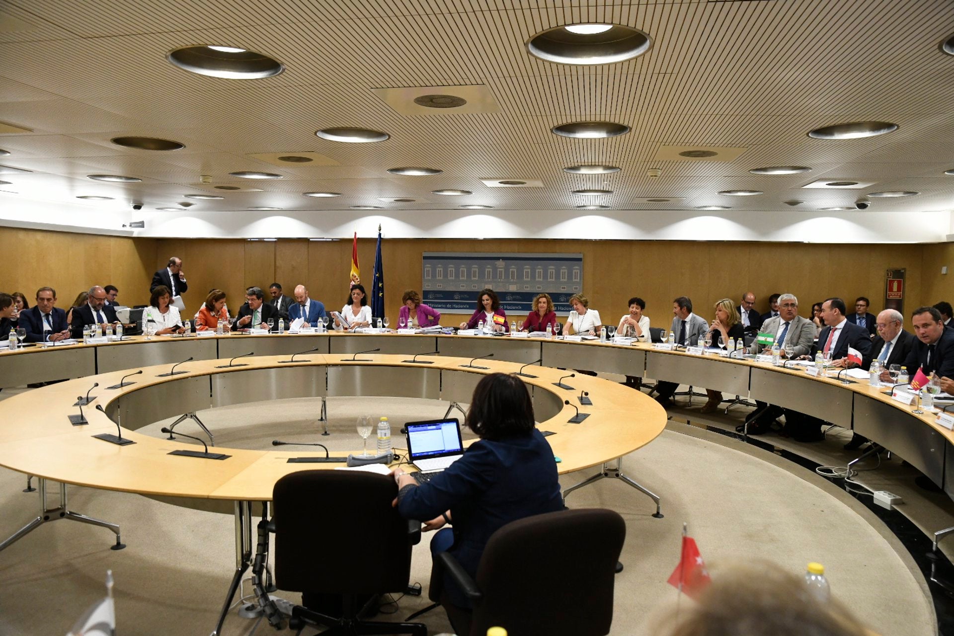 Imatge d'arxiu de l'últim Consell General de Política Fiscal i Financera celebrat a Madrid