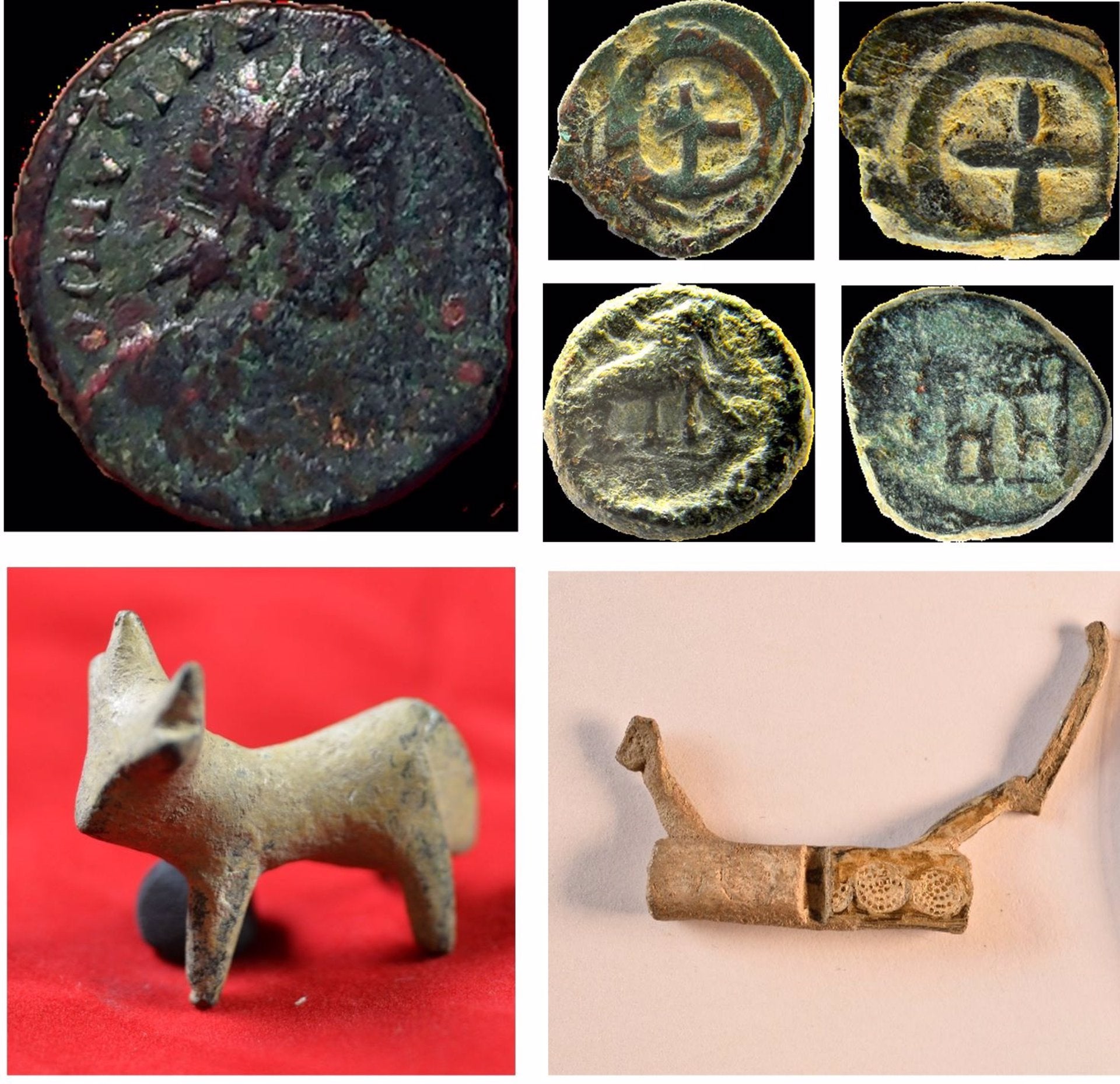 Restauren monedes i adorns metàl·lics del jaciment de València la Vella de Riba-roja de Túria