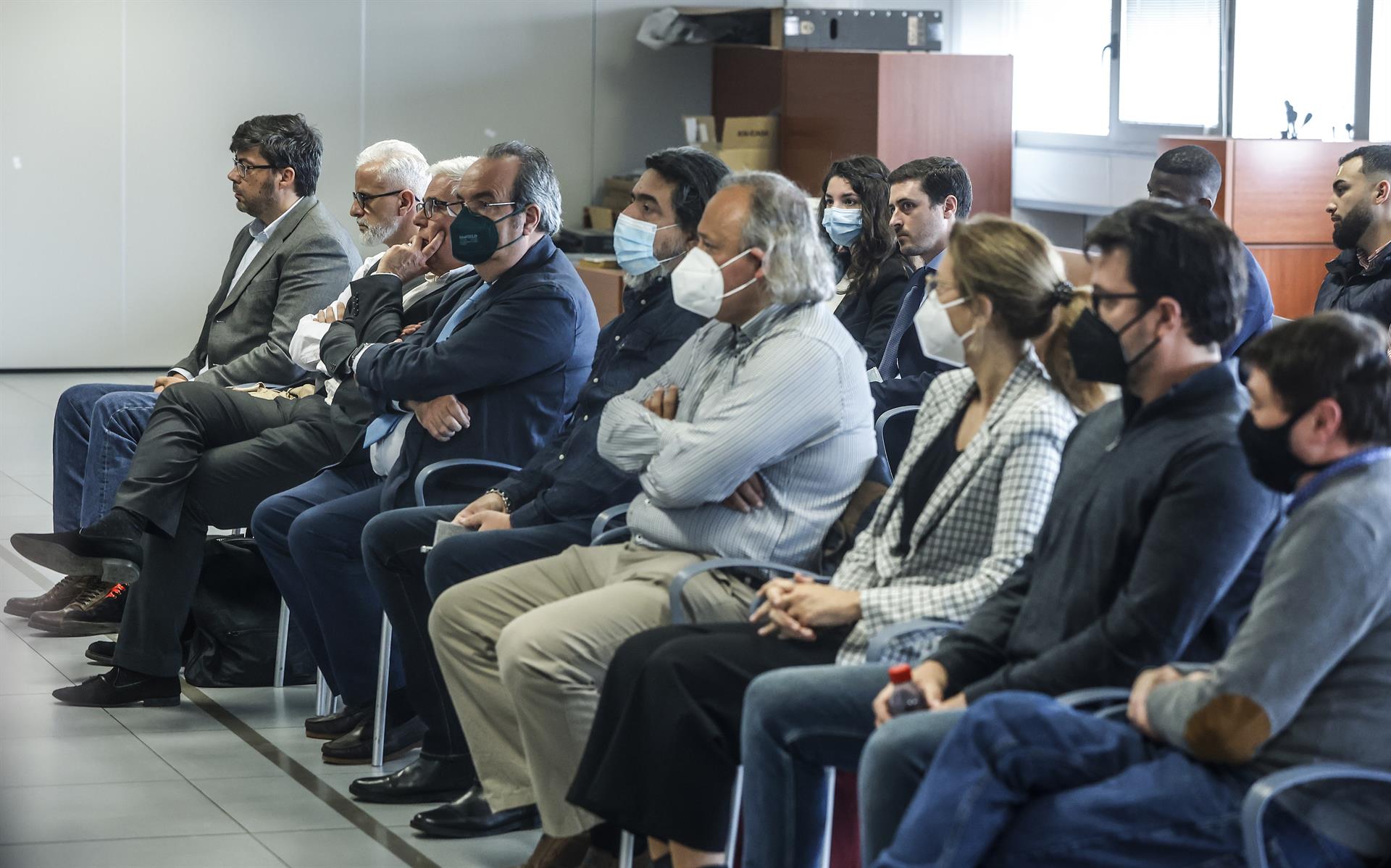 Els nou acusats de Thematica del cas Imelsa