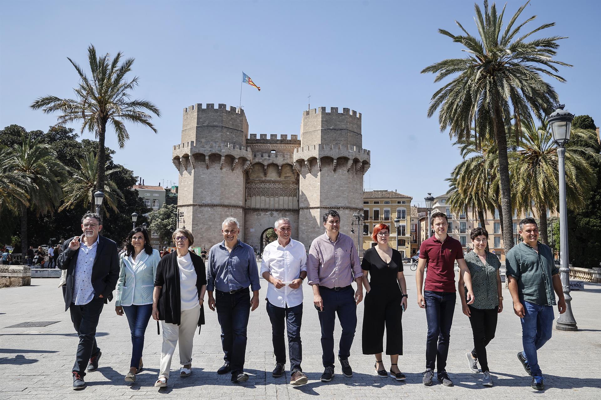 L’Acord del Túria, una «aliança fraternal» entre Compromís, Más País, Més per Mallorca, la Chunta Aragonesista i Verds Equo