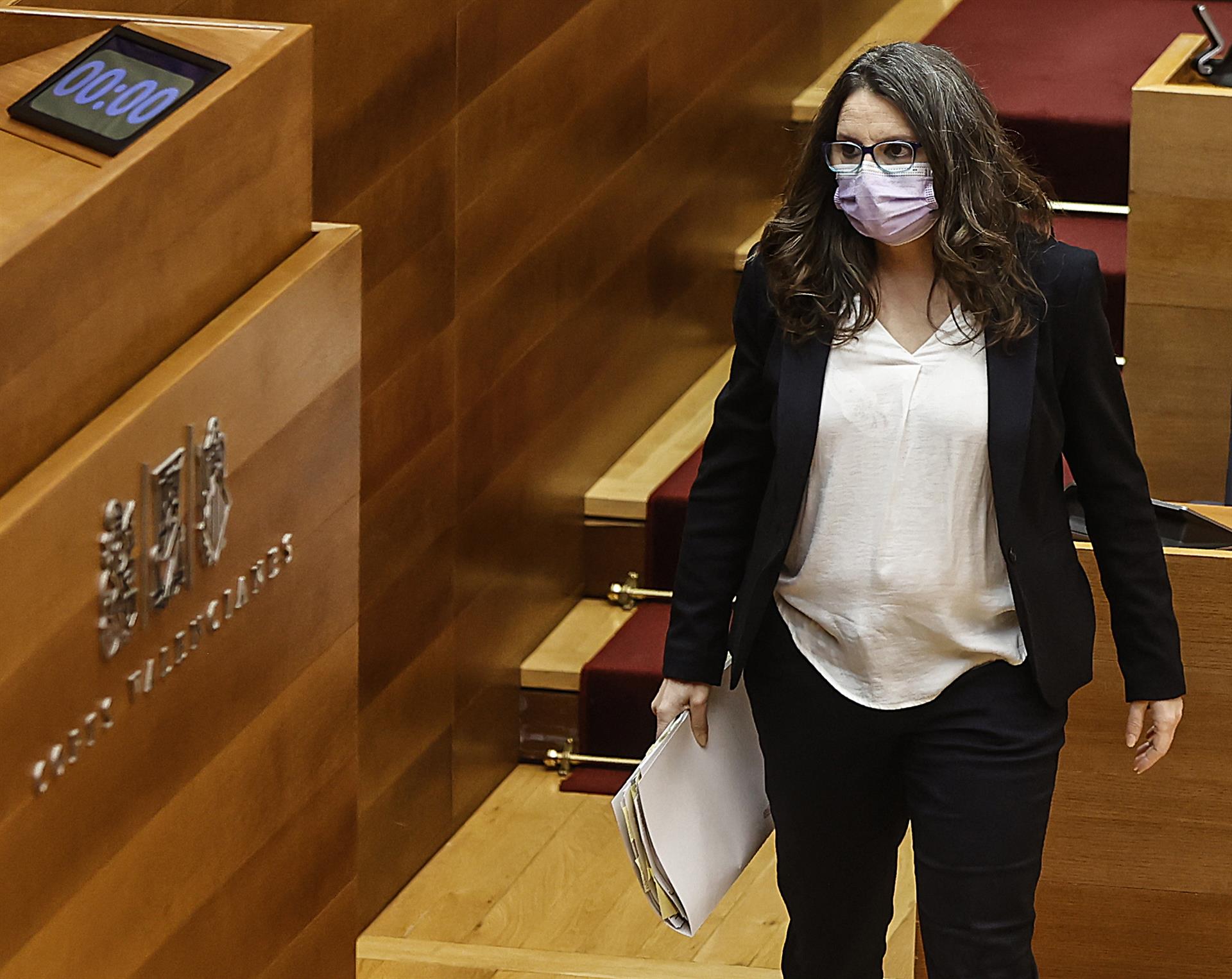 Mónica Oltra, vicepresidenta valenciana i consellera d'Igualtat i Polítiques Inclusives