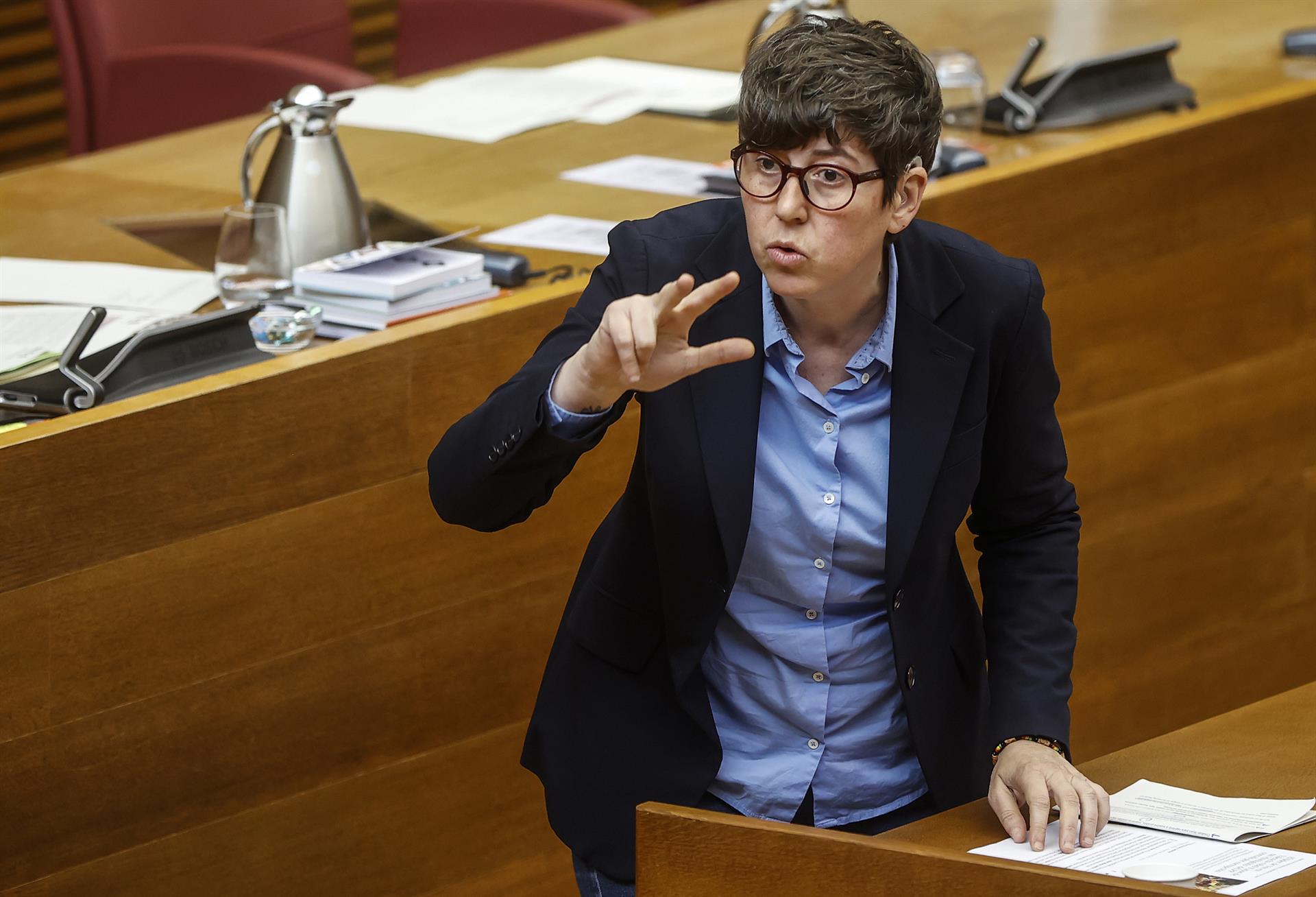 La síndica d'Unides Podem, Pilar Lima