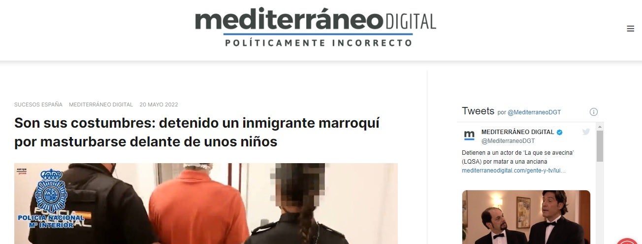 Empreses privades i la Generalitat retiren publicitat del mitjà homòfob i racista «Mediterráneo Digital»