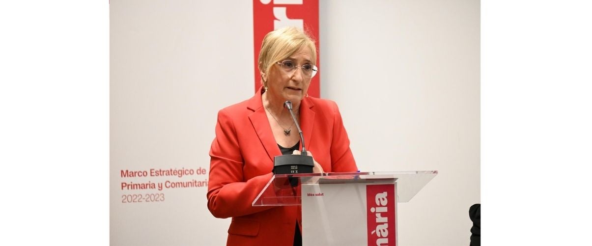 La consellera de Sanitat, Ana Barceló