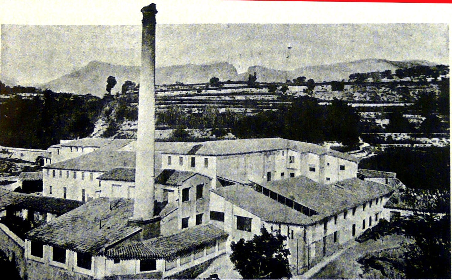 L'antiga fàbrica paperera d'Albors, a Alcoi