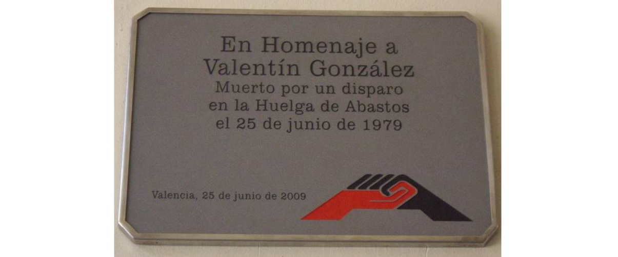 Tal dia com hui del 1979 el militant de la CNT Valentín González va ser mort per la policia en una vaga a València